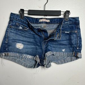 J BRAND‎ Women’s Shorts Frayed blue color size 27